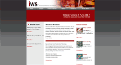 Desktop Screenshot of iwarehousesolutions.com